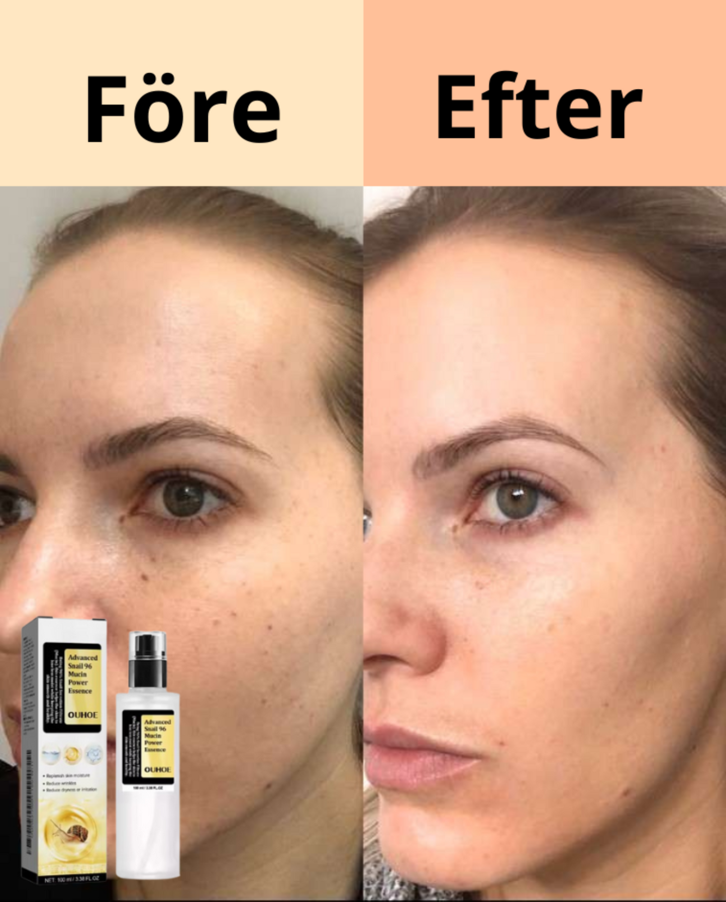 Snail repair essence - Återfuktande & Hudförnyande Essence